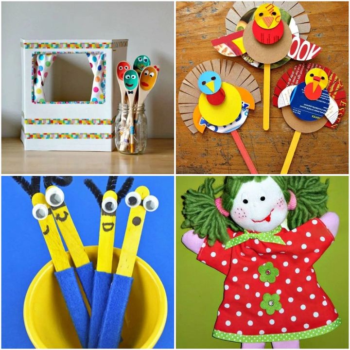 20 Easy Puppet Craft Ideas For Kids Susie Harris