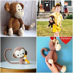 32 Free Monkey Crochet Patterns
