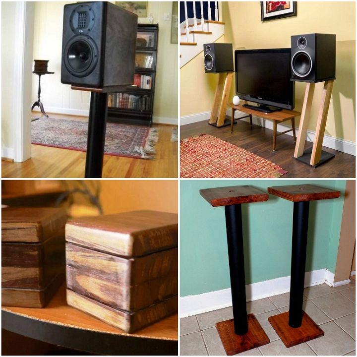 33 DIY Speaker Stands That're Easy To Build Susie Harris