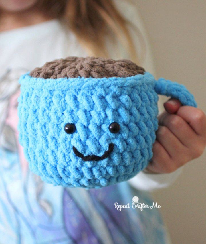 Amigurumi Crochet Coffee Cocoa Mug