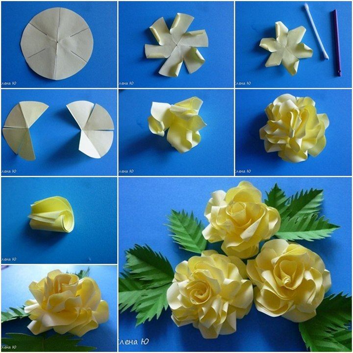 DIY Simple Paper Rose