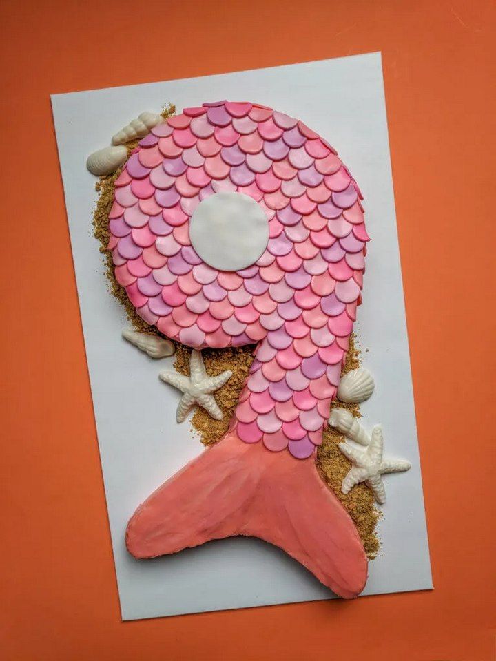 Easy Mermaid Cake for a Mermaid Birthday Party