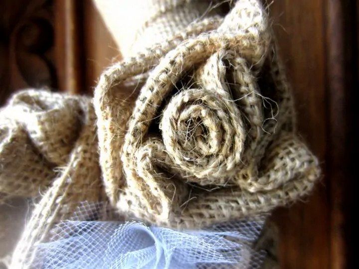 How to Make a Burlap Flower