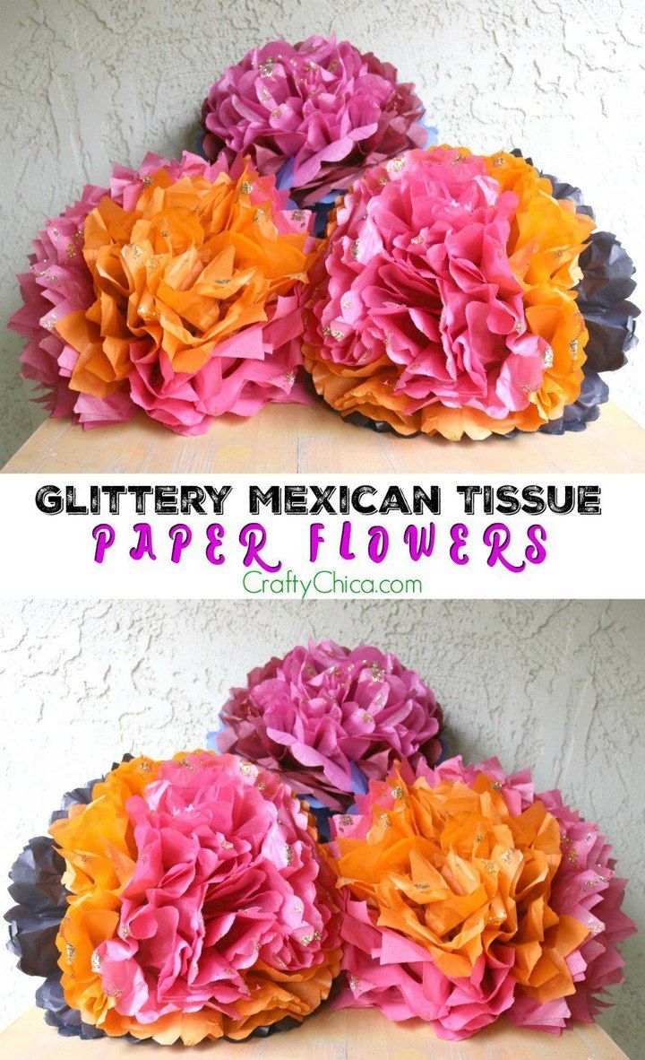 Jumbo Tissue Paper Flowers