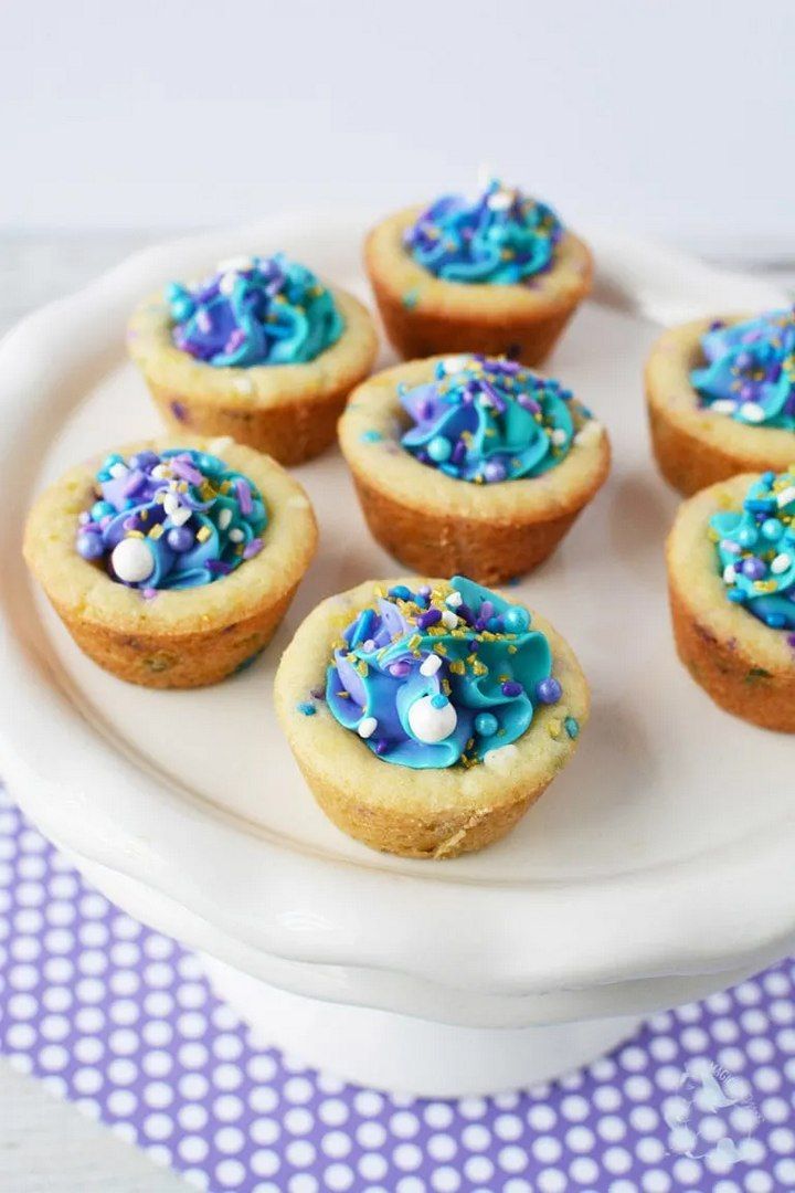 Mermaid Cookie Cups