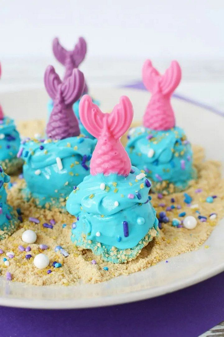 Mermaid Donut Holes