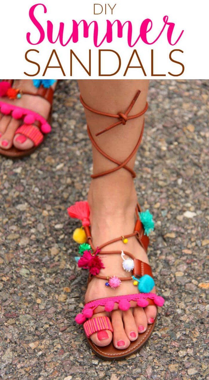 Spring and Summer Sandals DIY