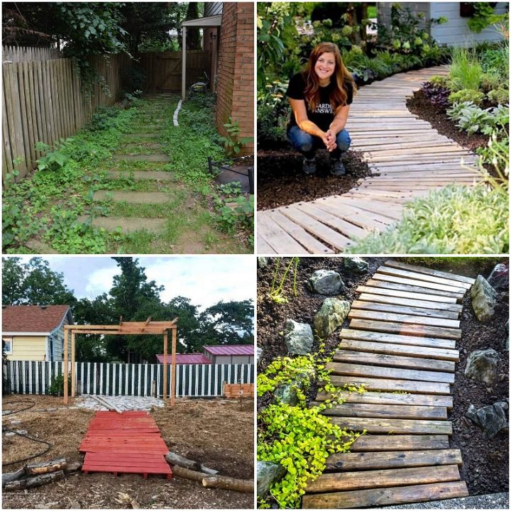 14 Easy To Make DIY Pallet Walkway Ideas Susie Harris