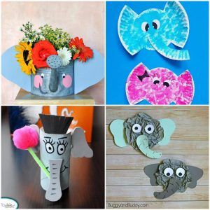 23 Easy Must Make Best Elephant Crafts For Kids
