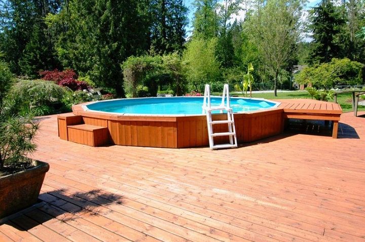 Beauty on a Budget Above Ground Pool Ideas