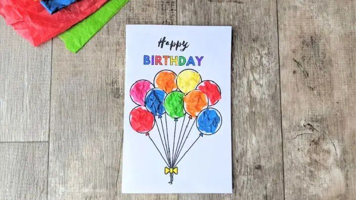 Birthday Card For Toddlers To Make
