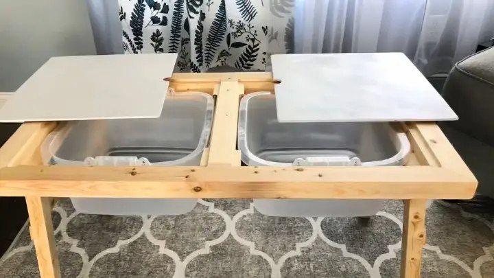 Building a Ikea Flisat Sensory Table