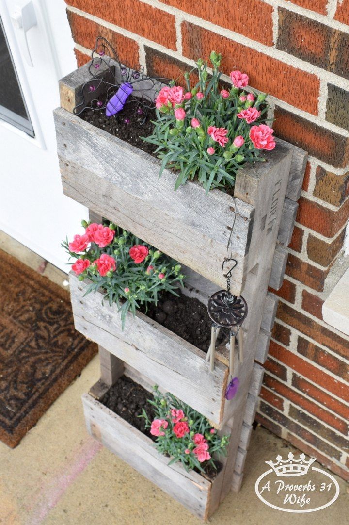 Butterfly Pallet Planter