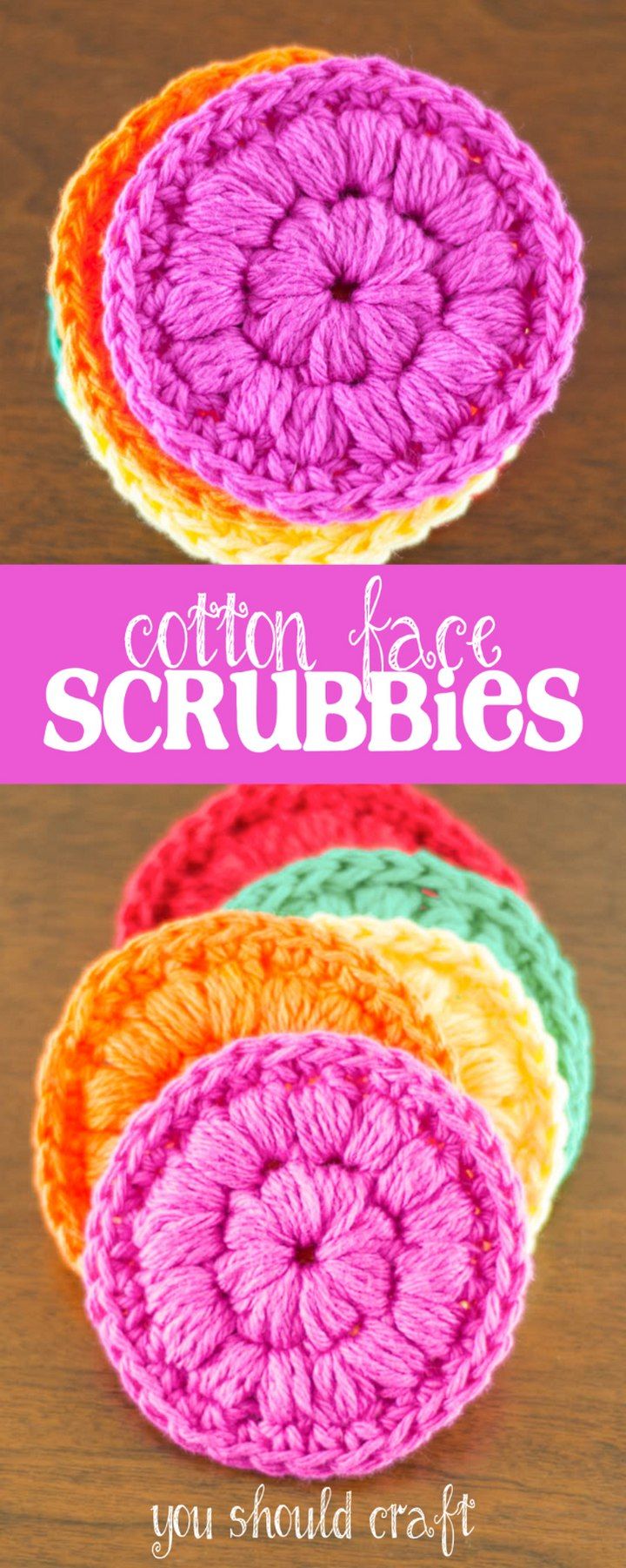 Cotton Face Scrubbies