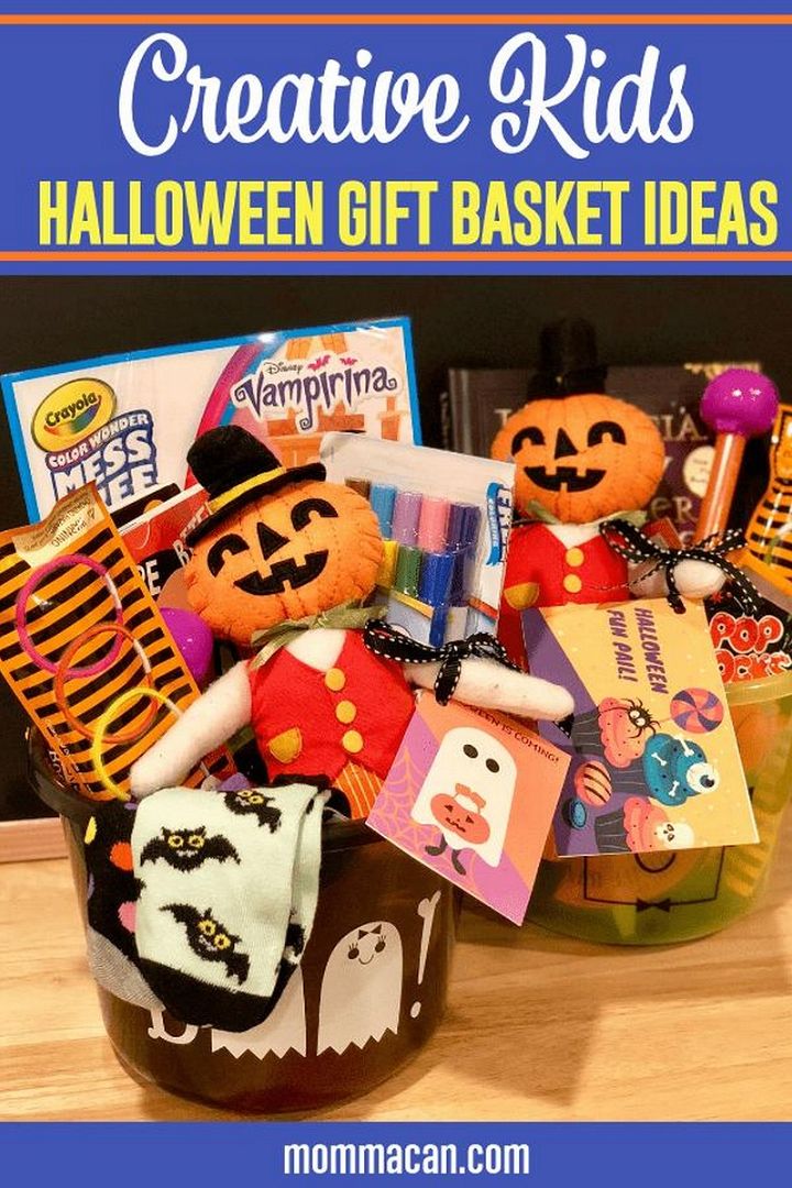 Creative Kids Halloween Gift Basket Ideas
