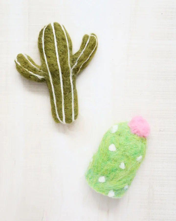 Cute Cactus Catnip Toy