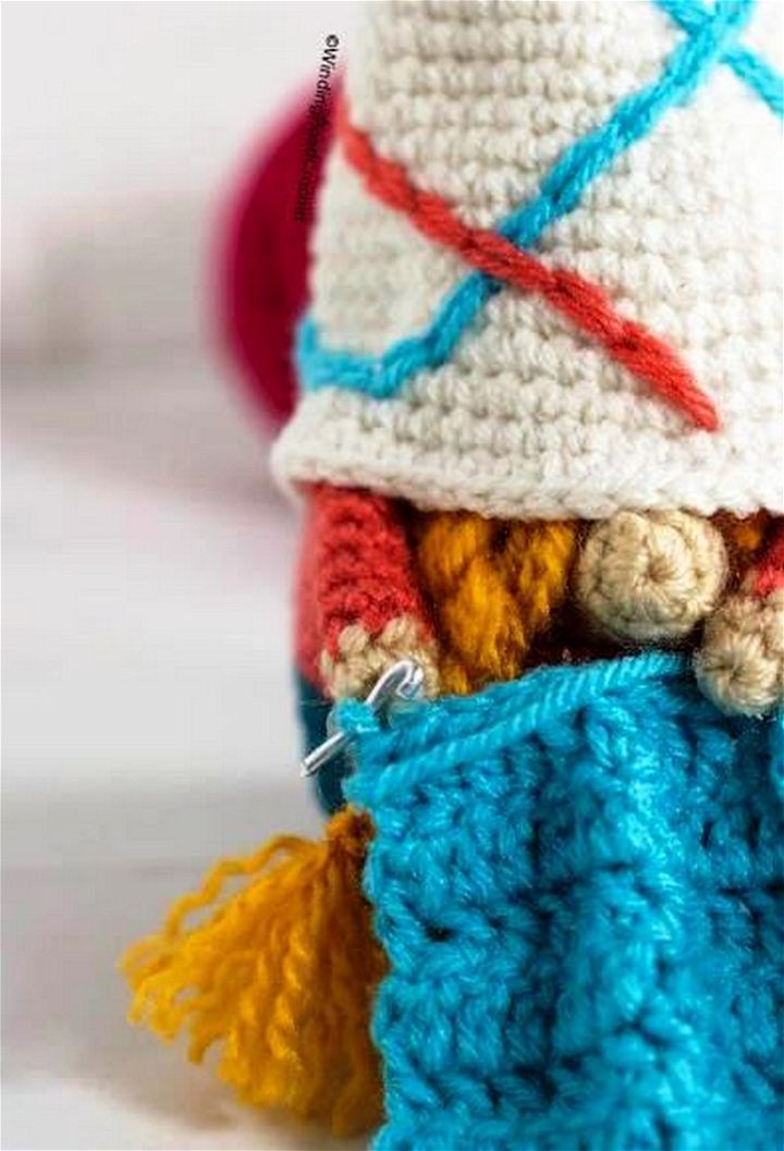 Cute Crocheting Gnome Free Crochet Pattern