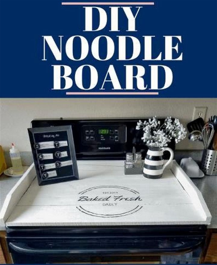 DIY Noodle Board Tutorial