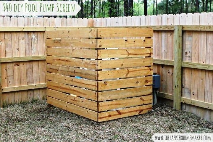 DIY Outdoor Wood Screen For Under 40