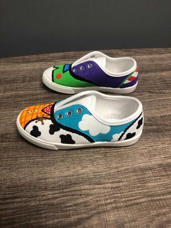 DIY Toy Story Shoes