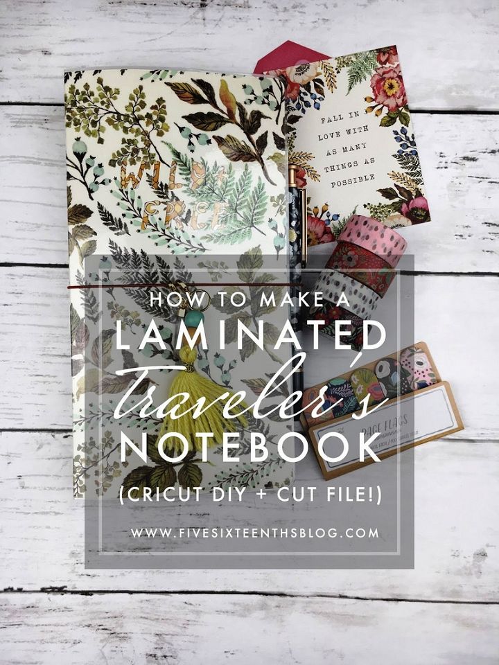 DIY Travelers Notebook From Scrapbook Paper