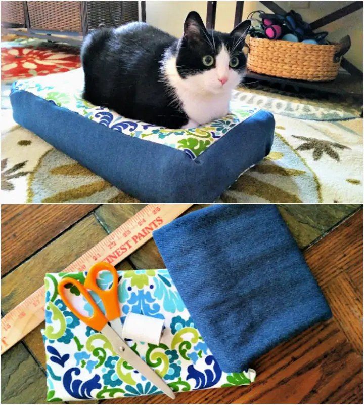 DIY Washable Cat Bed