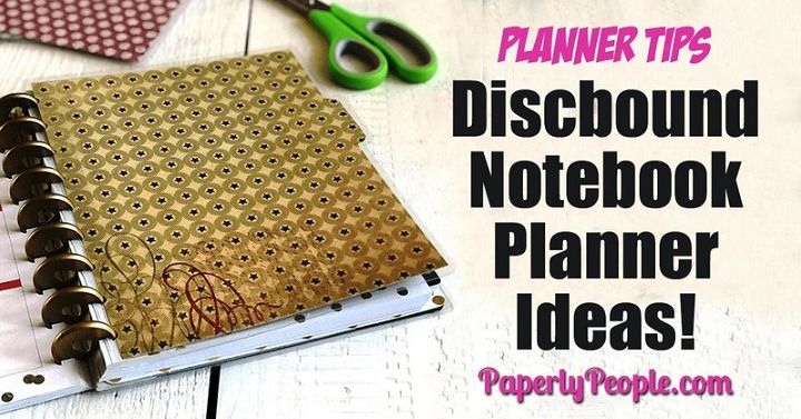 Discbound Notebook Planner Ideas