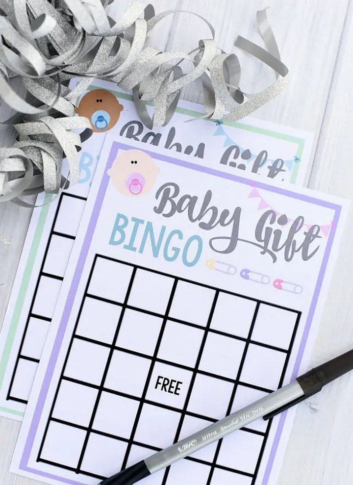 Free Printable Baby Shower Games 1