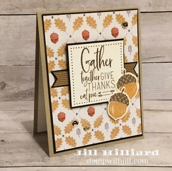 Handmade Fall Card