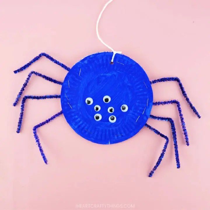 Make Your Own Paper Plate Spider