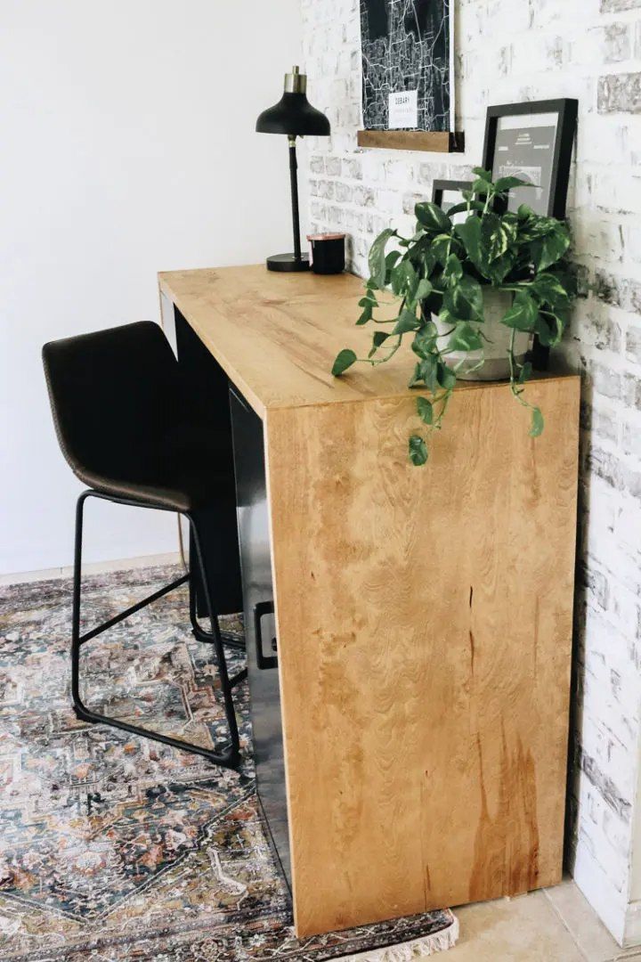Make Your Own Plywood Desk