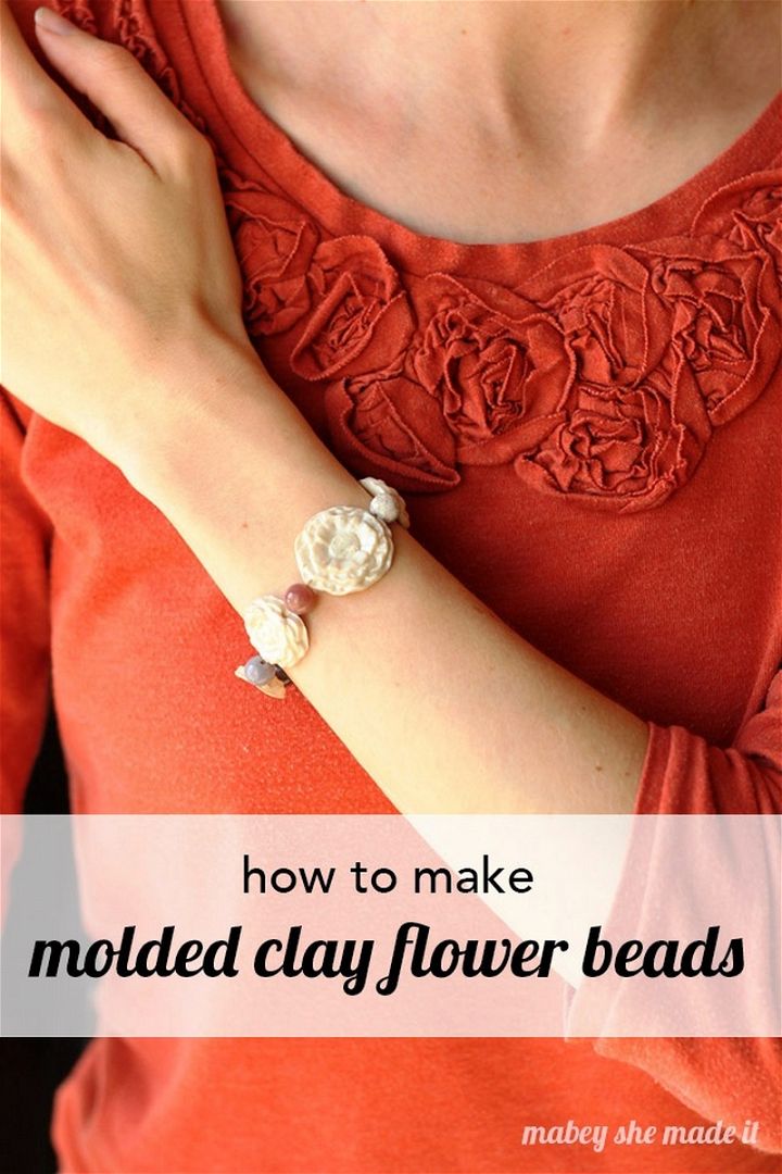 Molded Flowers A Beginners Polymer Clay Tutorial