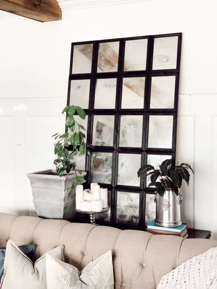 Multiple Panel Mirror Frame