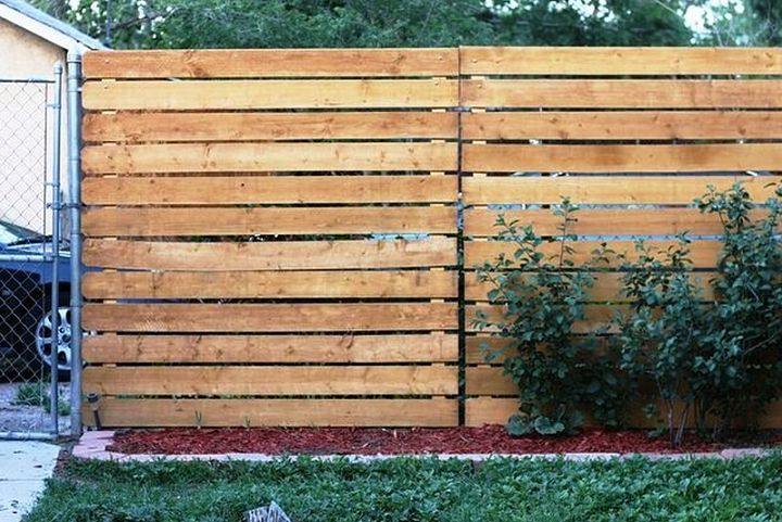 Our Privacy Fence Solution Cedar Panel DIY