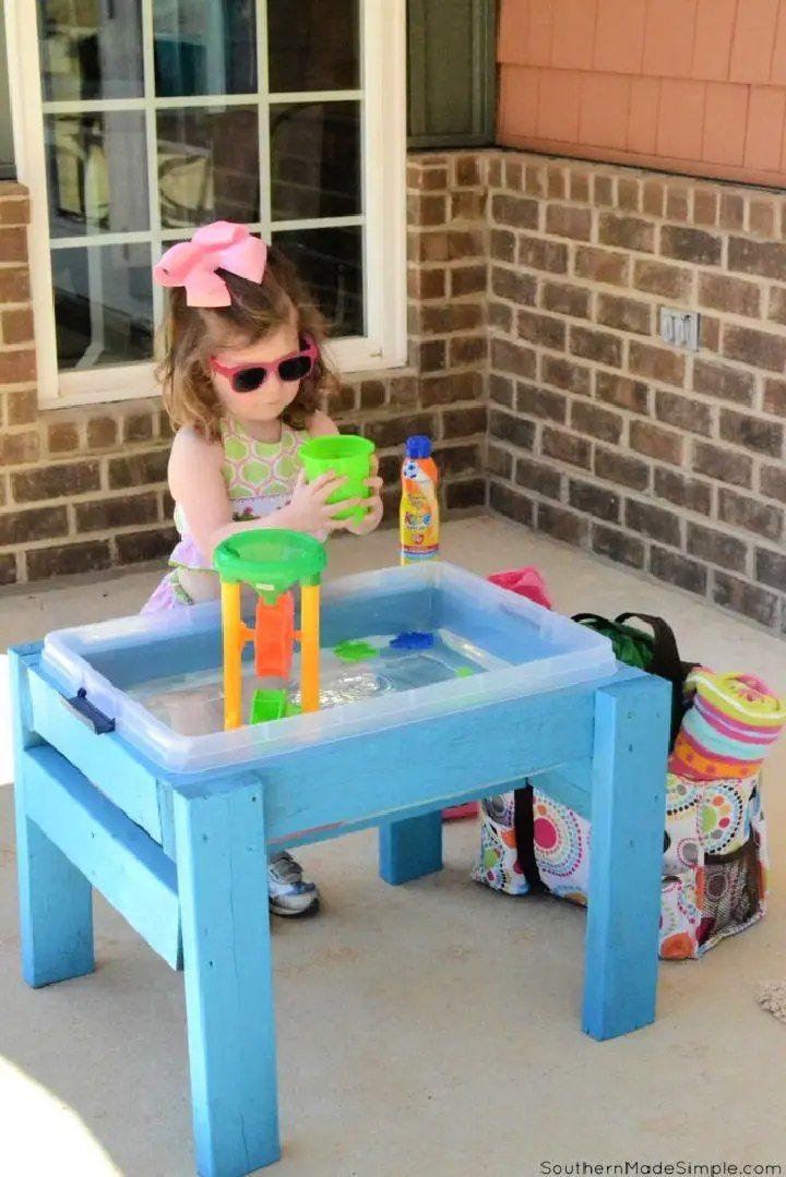 Outdoor Water Activity Play Table