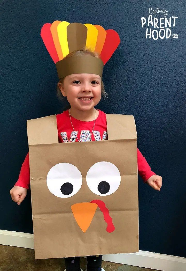 Paper Bag Turkey Craft