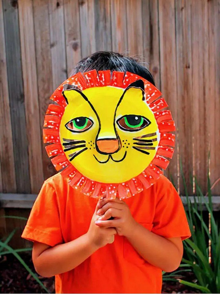 Paper Plate Animal Mask