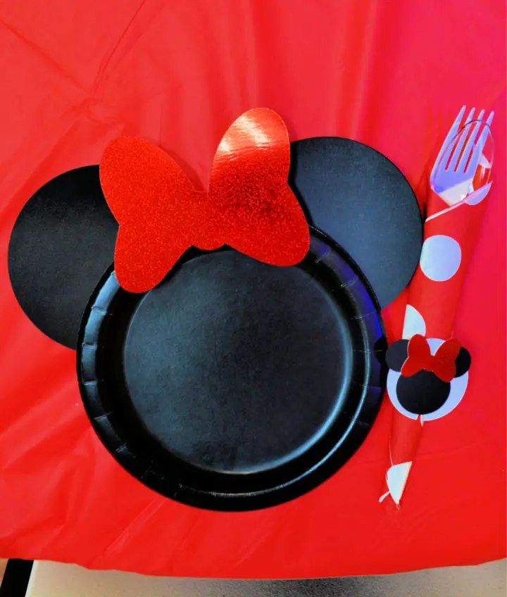 Paper Plates Minnie Mouse