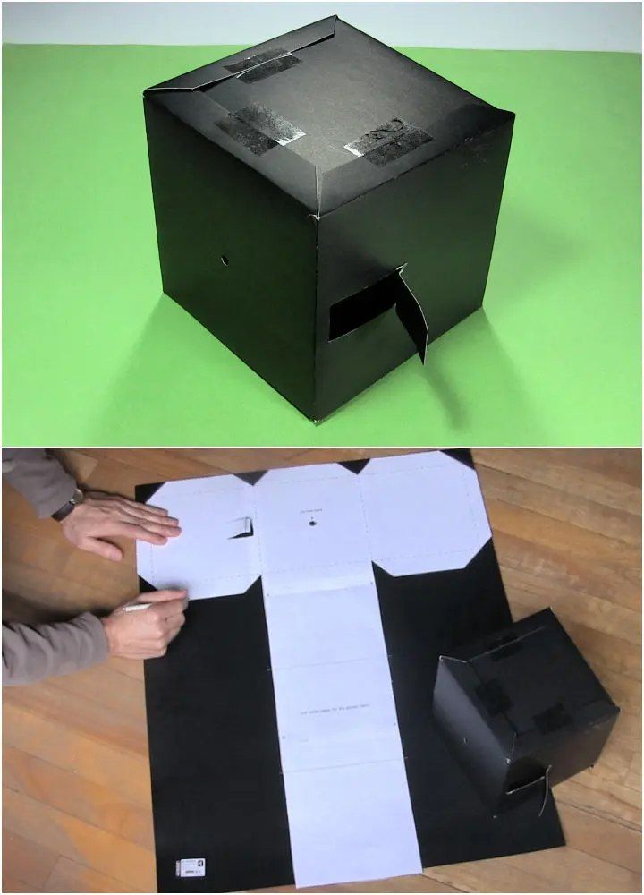 Pinhole Camera Using a Poster Board