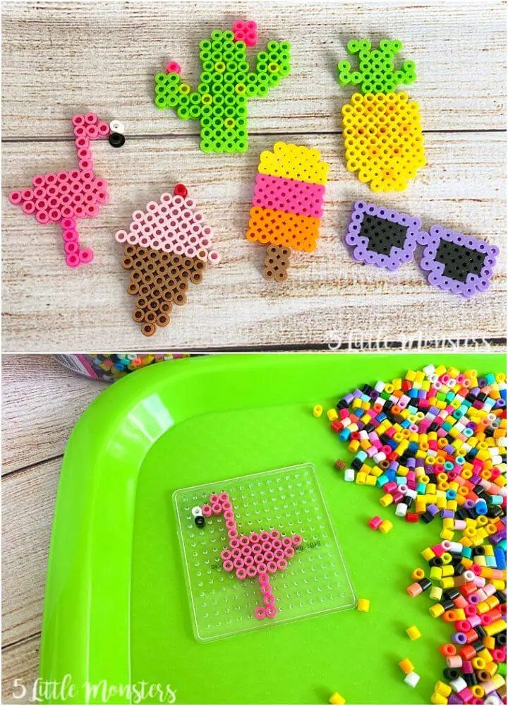 Summer Perler Bead Pattern