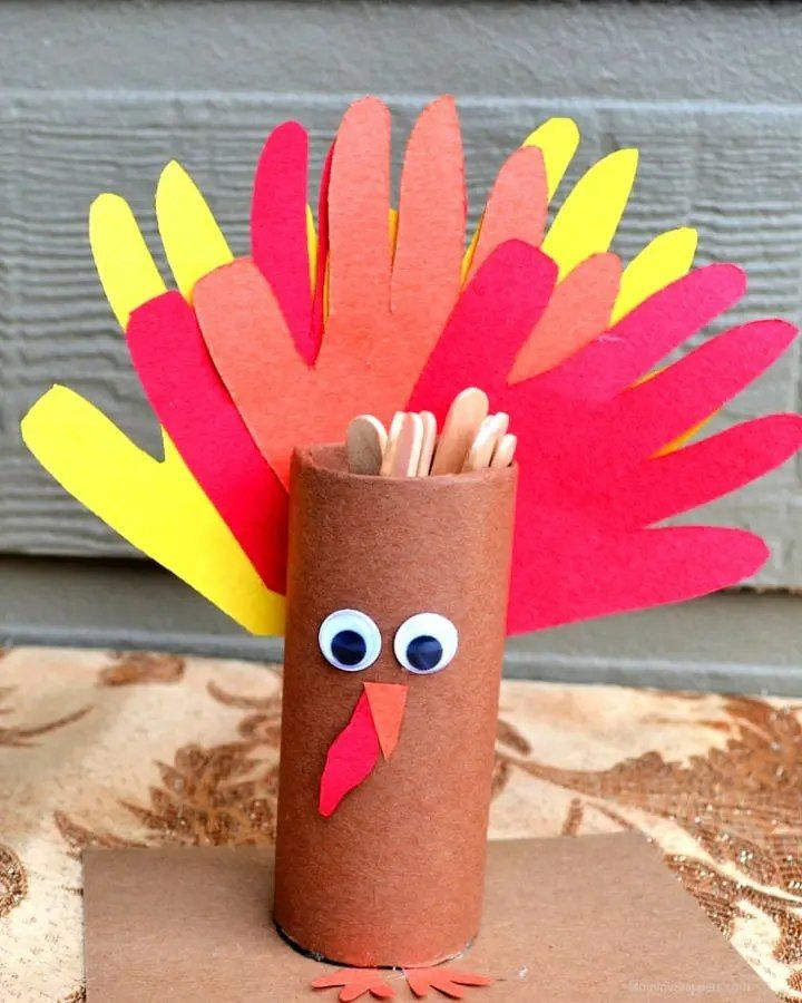 Thanksgiving Toilet Paper Roll Craft