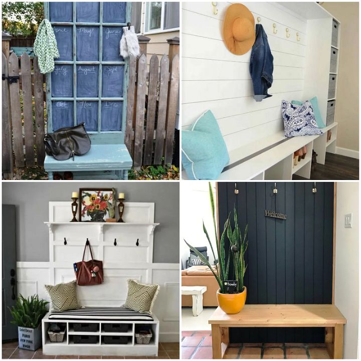 25 DIY Hall Tree Projects That Are Useful Susie Harris