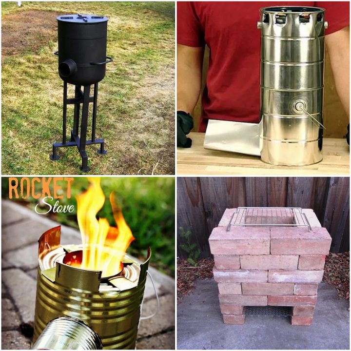 31 Diy Rocket Stove Plans Susie Harris 7970