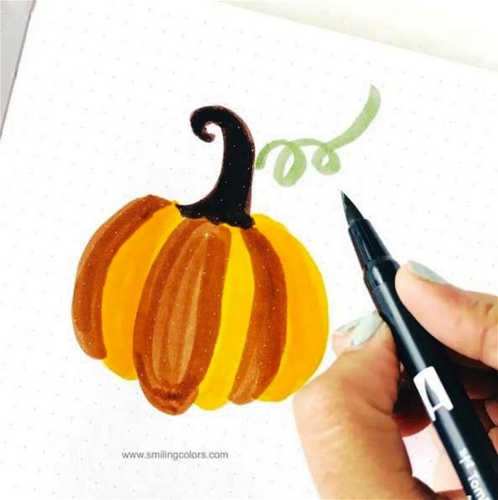 EASY Pumpkin Drawing ideas with Step by step Tutorials