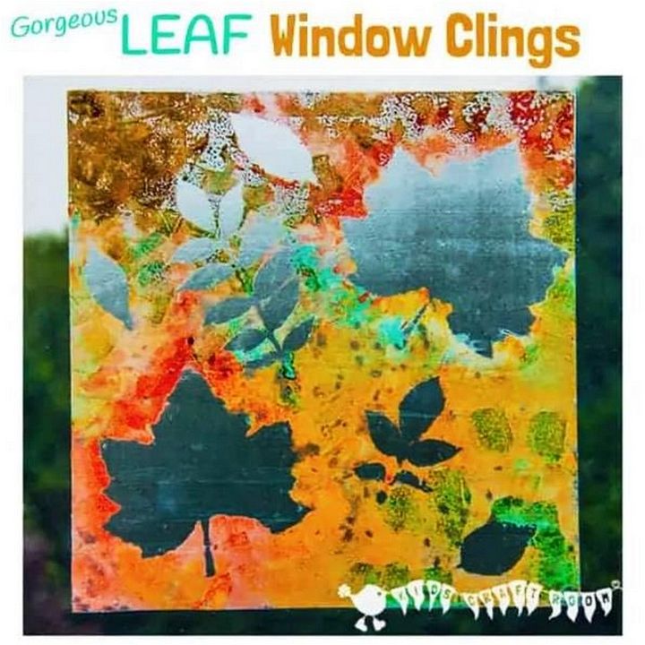 Fall Art – Window Painting