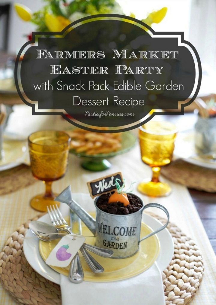 Farmers Market with Snack Pack Dessert