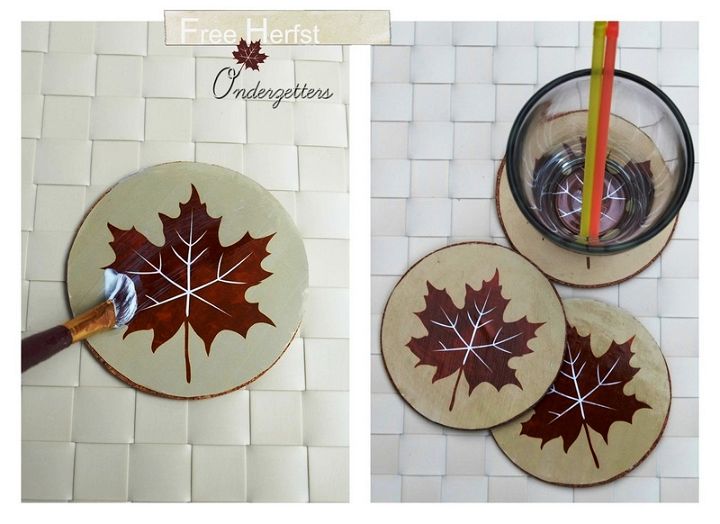 Free Autumn coasters – DIY Autumn