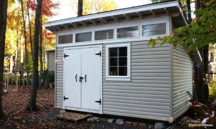 How To Build a Shed with a Slanted Roof