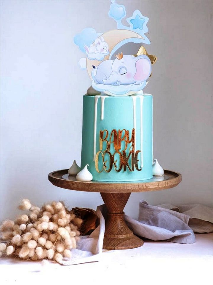 How To Make A Baby Shower Cake For Boys