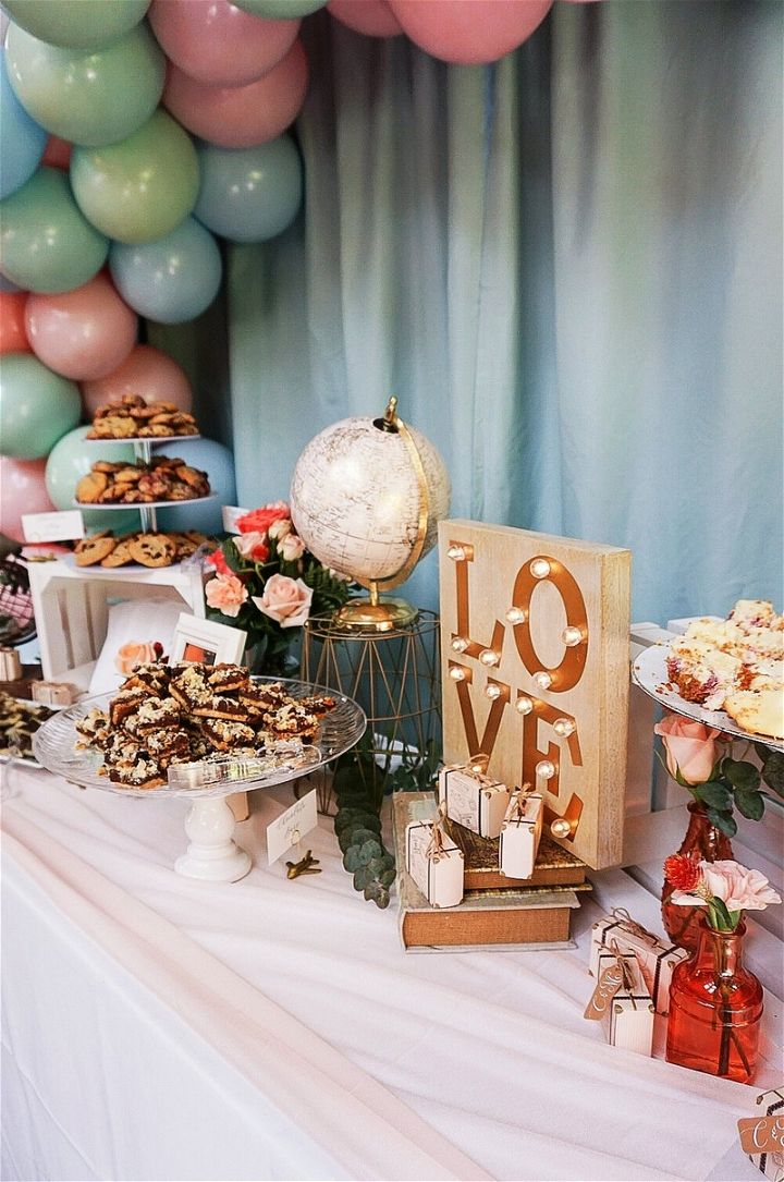How To Set Up A Dessert Table